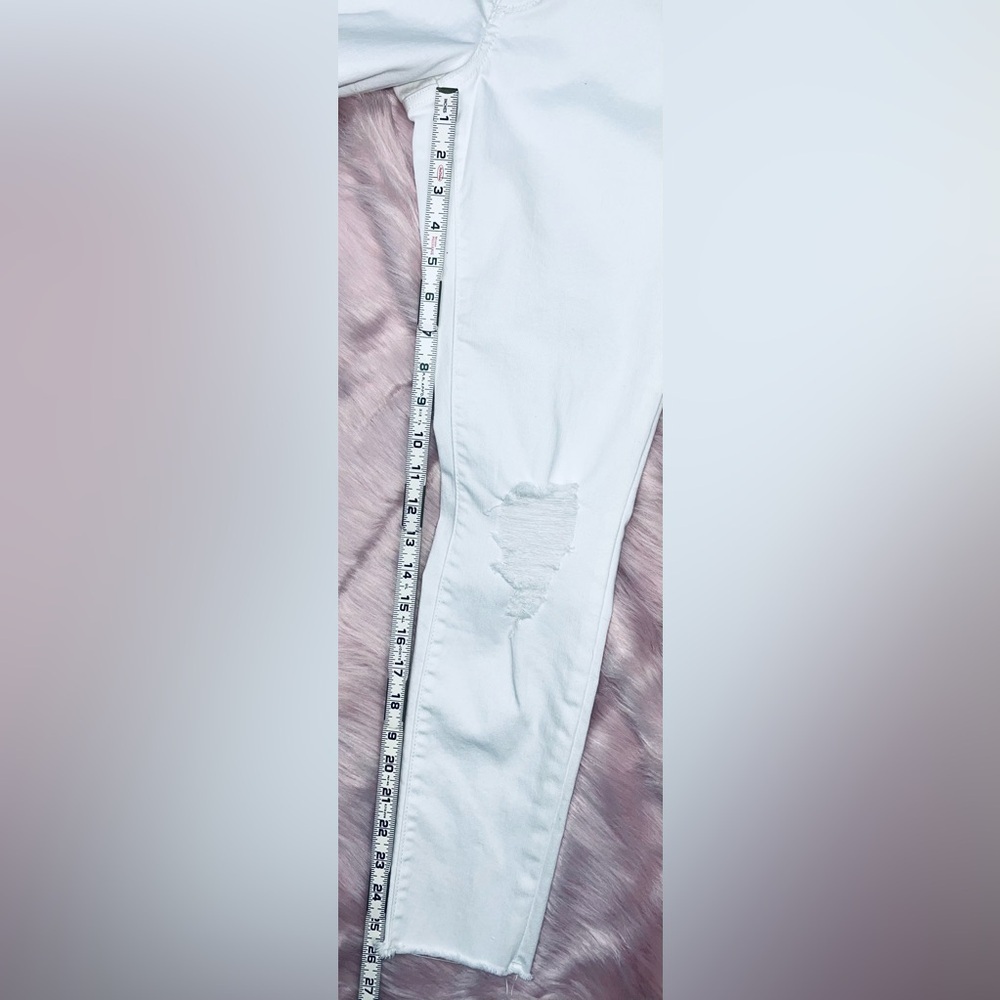 Universal Thread Mid Rise Skinny Ankle Jean Sz. 2/26short Frayed Hem - Picture 4 of 15